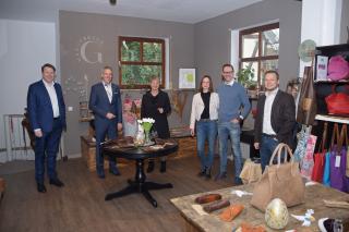 Wirtschaftsförderung Bergstrasse besucht die Griesela Manufaktur