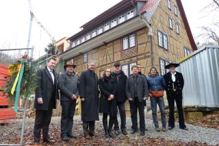 Richtfest des Traditionshauses „Lammershof“ in Birkenau