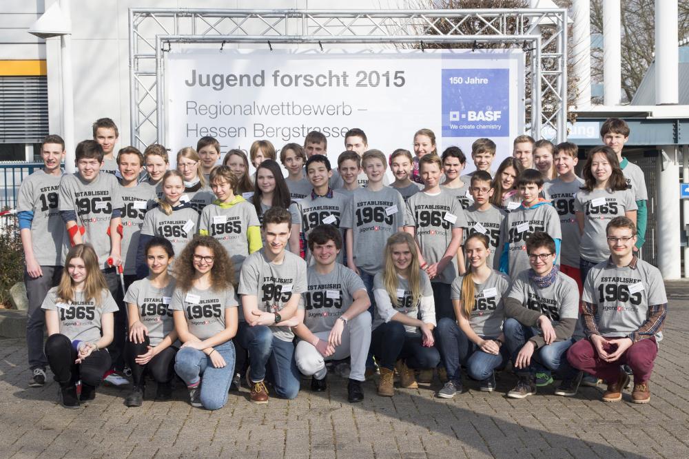 BASF richtete am Standort Lampertheim den Wettbewerb „Jugend forscht“ aus