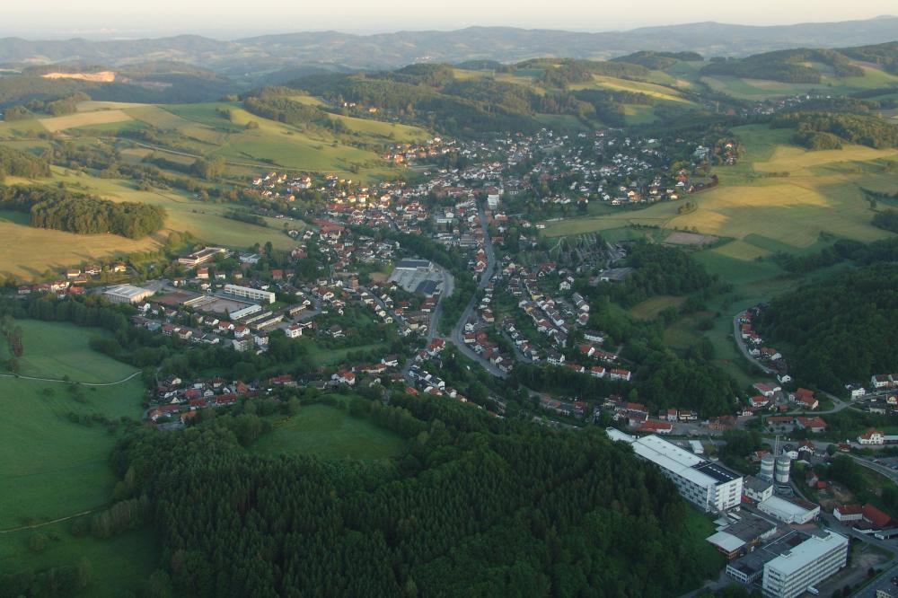 Wald-Michelbach Gewerbegebiet Luftbild