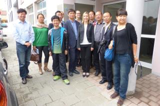 Delegation aus China zu Gast in der Wirtschaftsregion Bergstraße