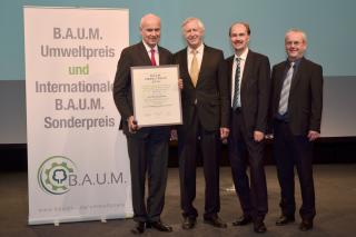 B.A.U.M.-Umweltpreis für Alnatura-Gründer Götz Rehn