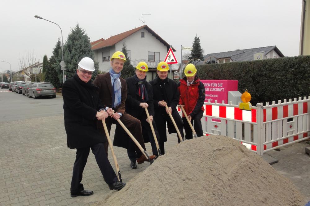 Telekom-Breitbandausbau in Kommunen des Kreises Bergstraße gestartet