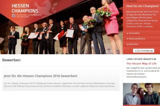 Bergsträßer Unternehmen unter den Finalisten der Hessen Champions 2016 