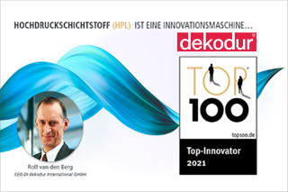 Dekodur International mit TOP-100-Siegel ausgezeichnet